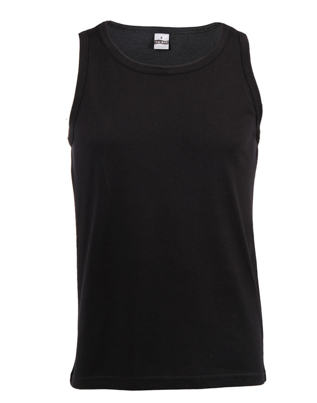 160g Black Unisex Vest